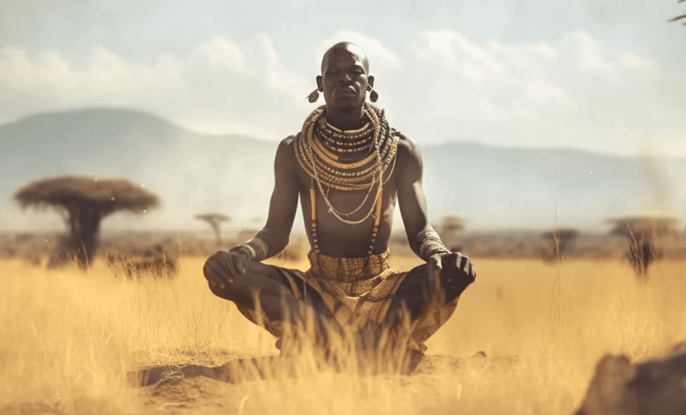 Maasai-Inspired Soothing African Savannah Ambient Music: Ethereal Meditative Sounds for Ultimate Relaxation