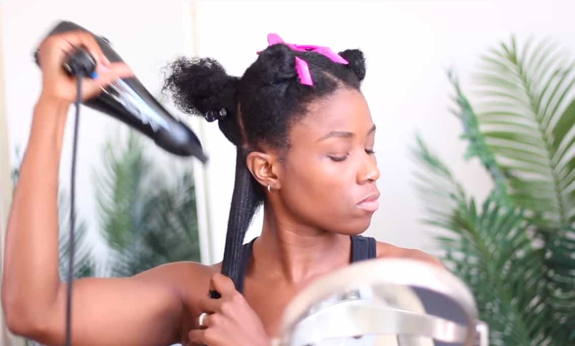 How to twist and curl you hair, using cashmere and caviar?